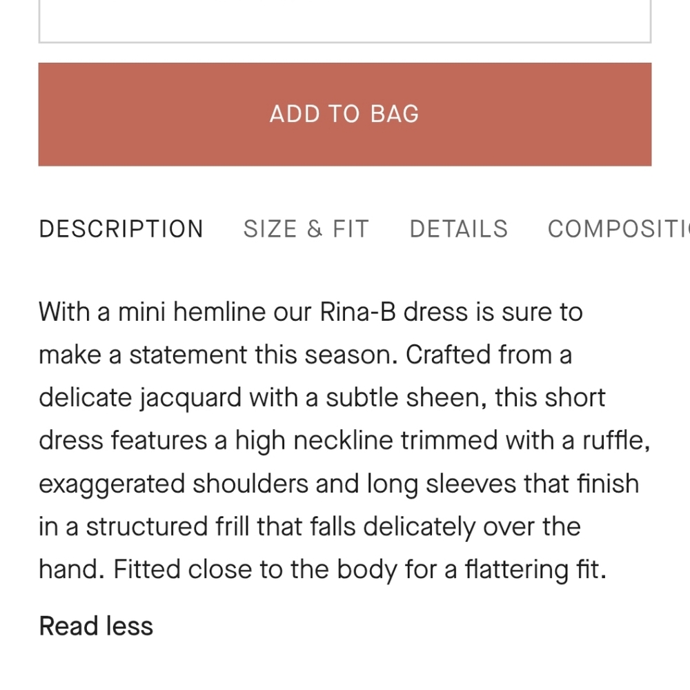 Saloni Rina-B Dress - Picture 6 of 8